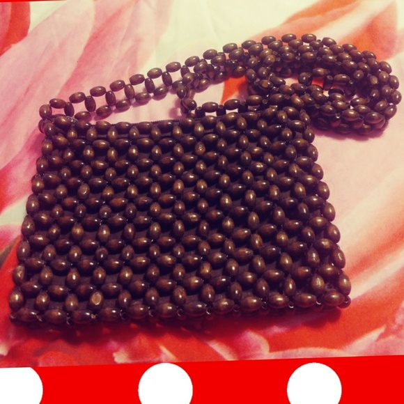 Handbags - 🎈🎈Unique Wooden Beads Purse🎈🎈